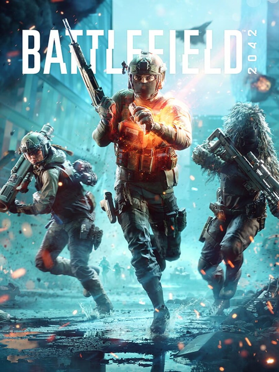 Battlefield 2042 cover art.