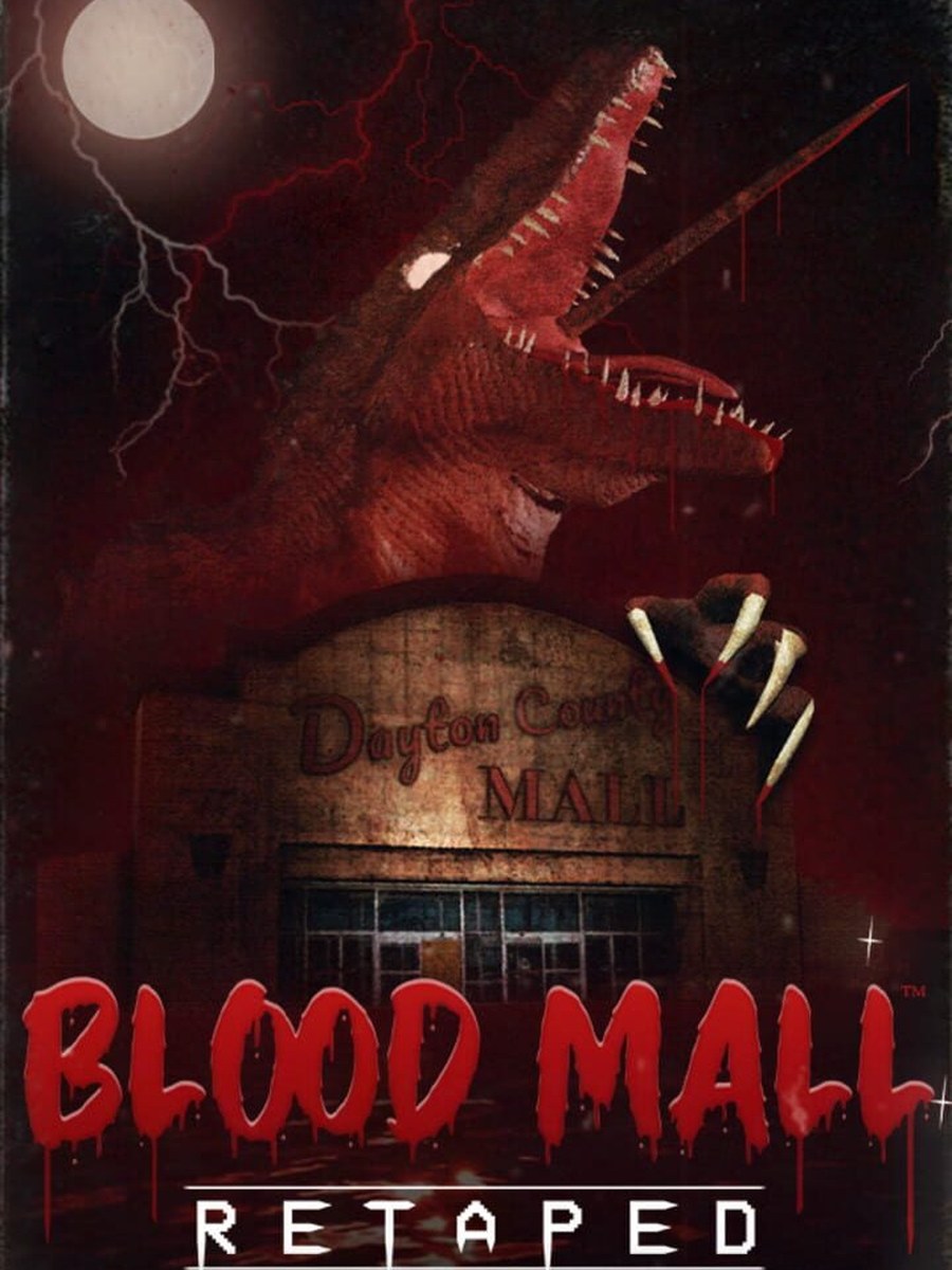 Blood Mall: Retaped cover art.