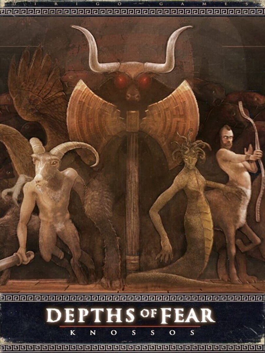 Depths of Fear: Knossos cover art.