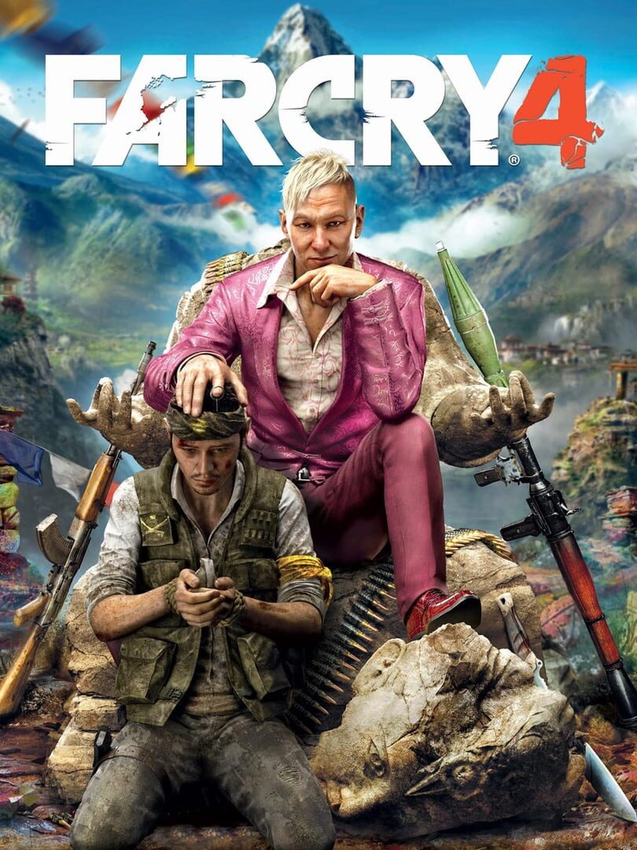 Far Cry 4 cover art.
