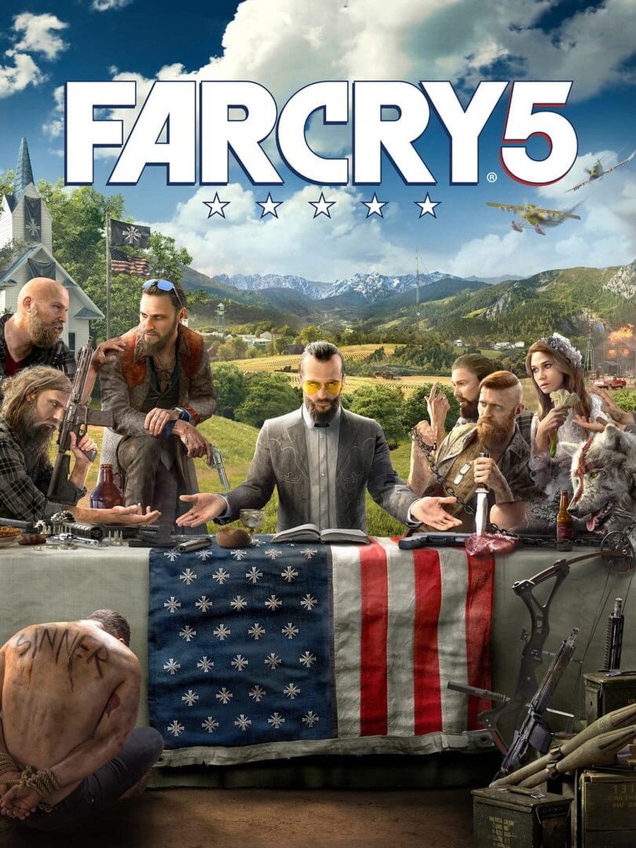 Far Cry 5 cover art.