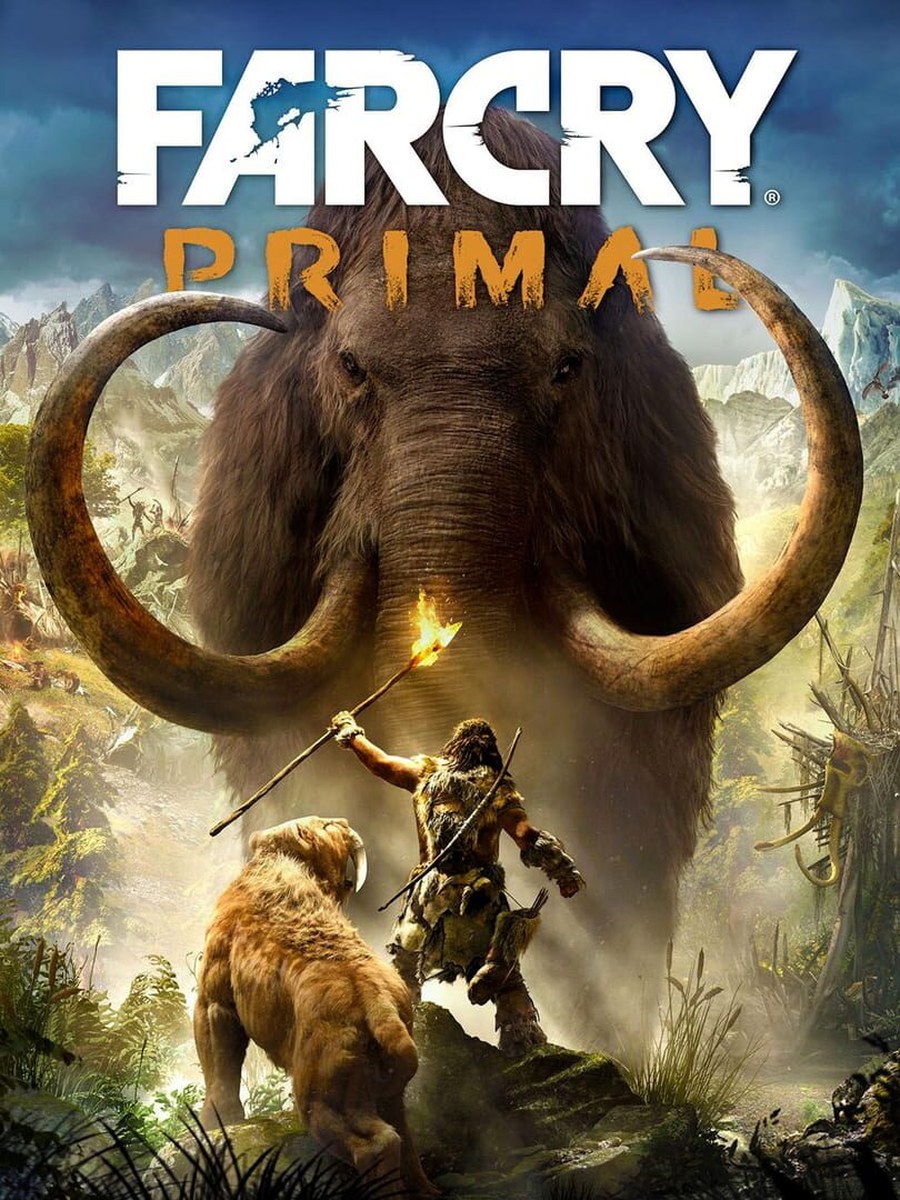 Far Cry Primal cover art.