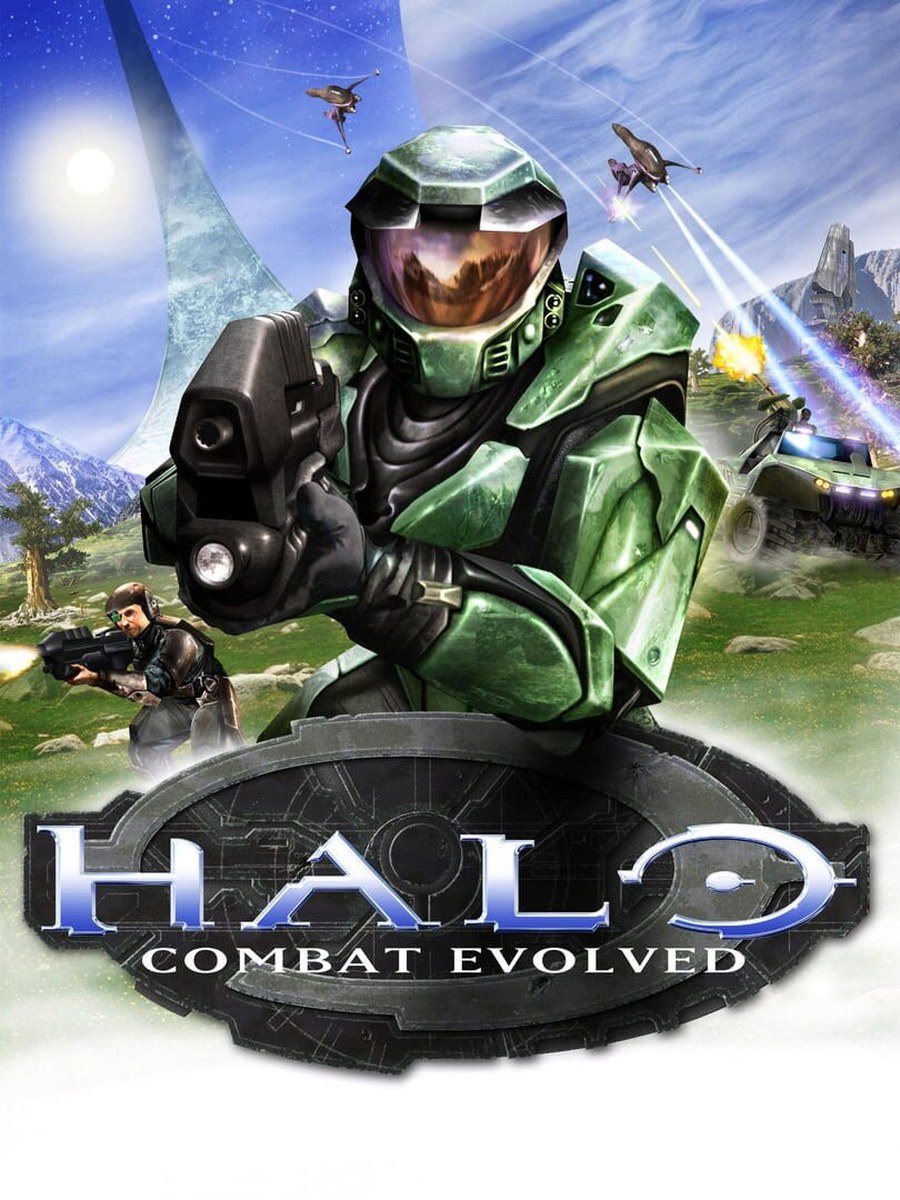 Halo: Combat Evolved cover art.