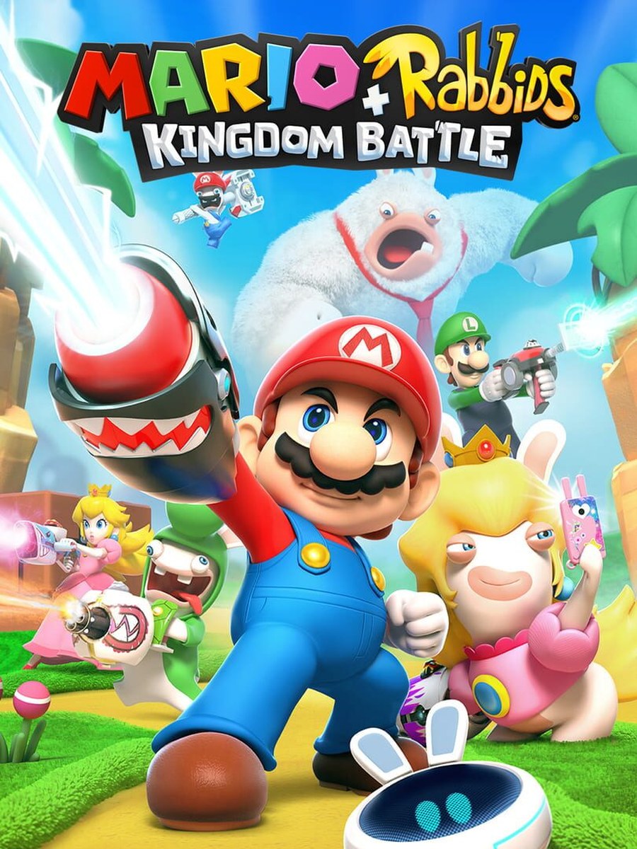 Mario + Rabbids Kingdom Battle cover art.