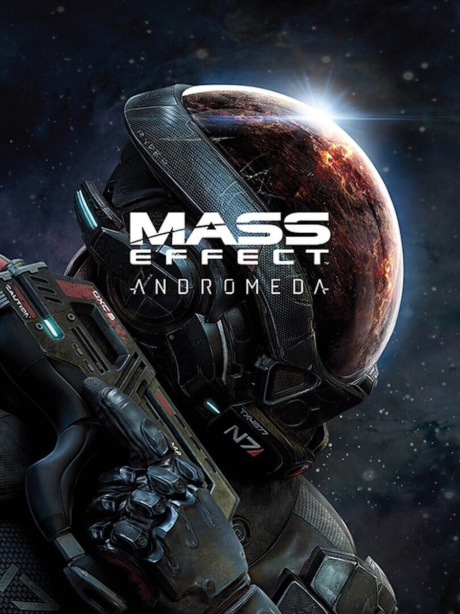 Mass Effect: Andromeda cover art.