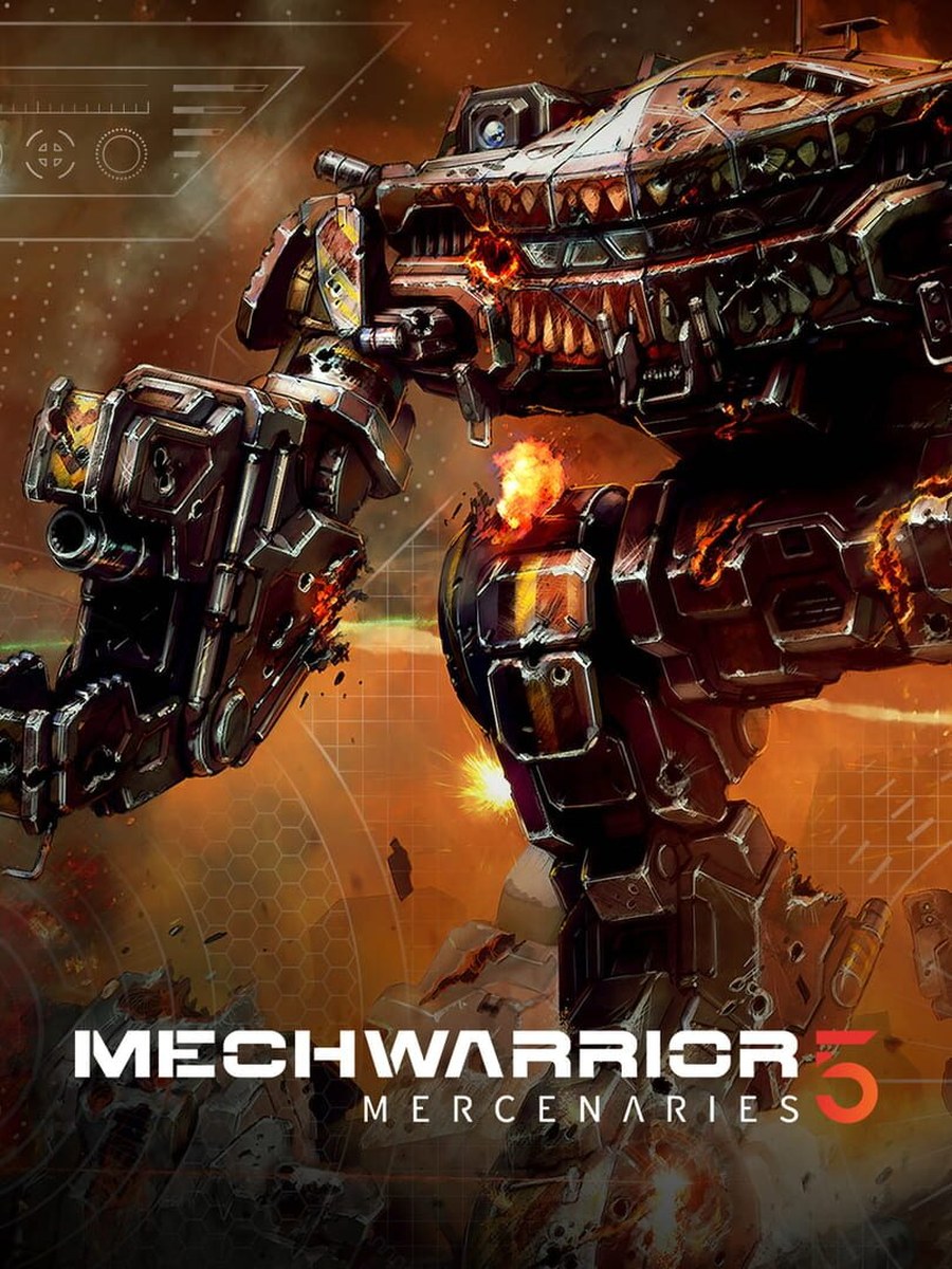 MechWarrior 5: Mercenaries cover art.