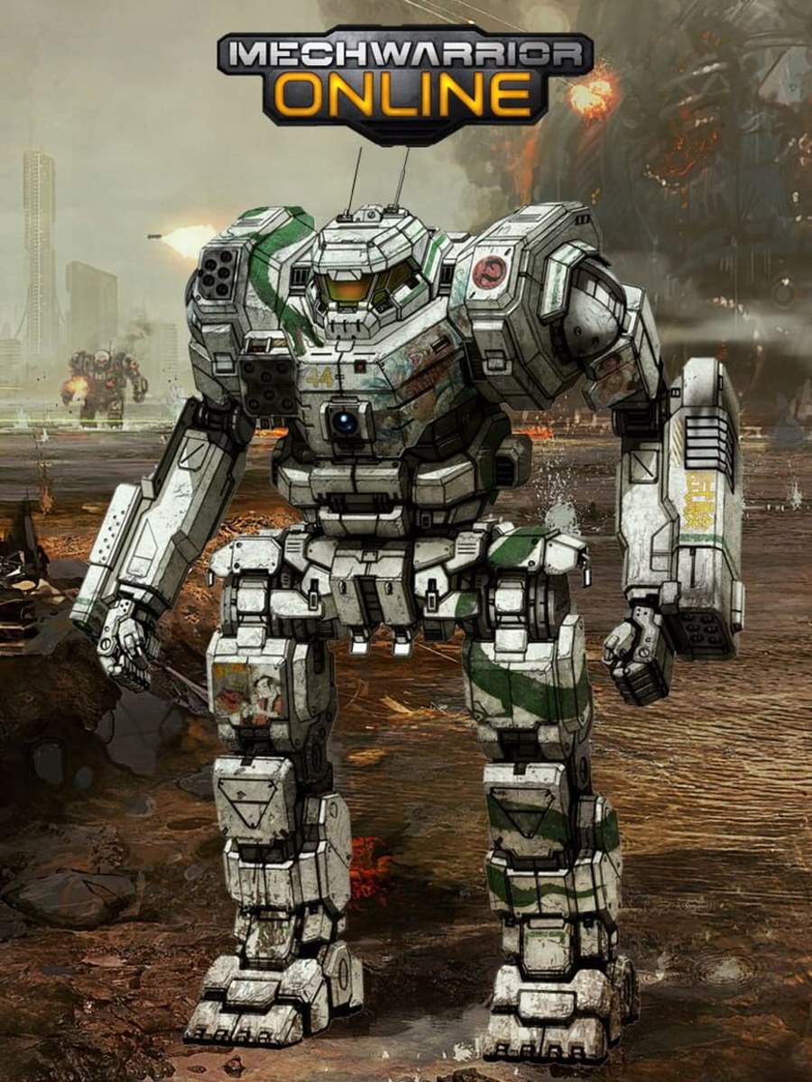 MechWarrior Online cover art.