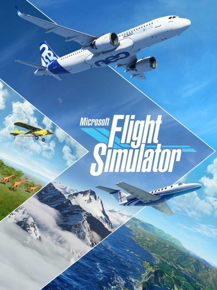 Microsoft Flight Simulator cover art.