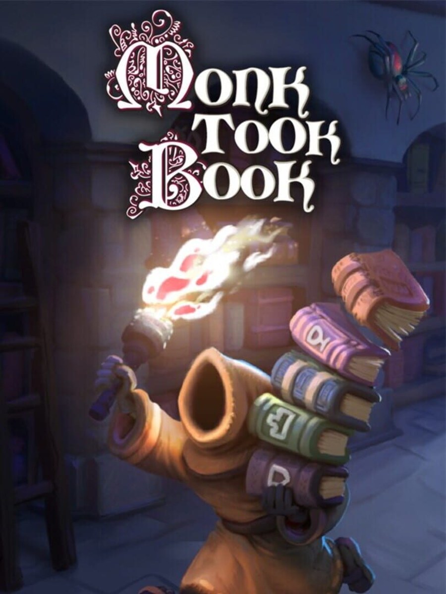 Monk Took Book cover art.