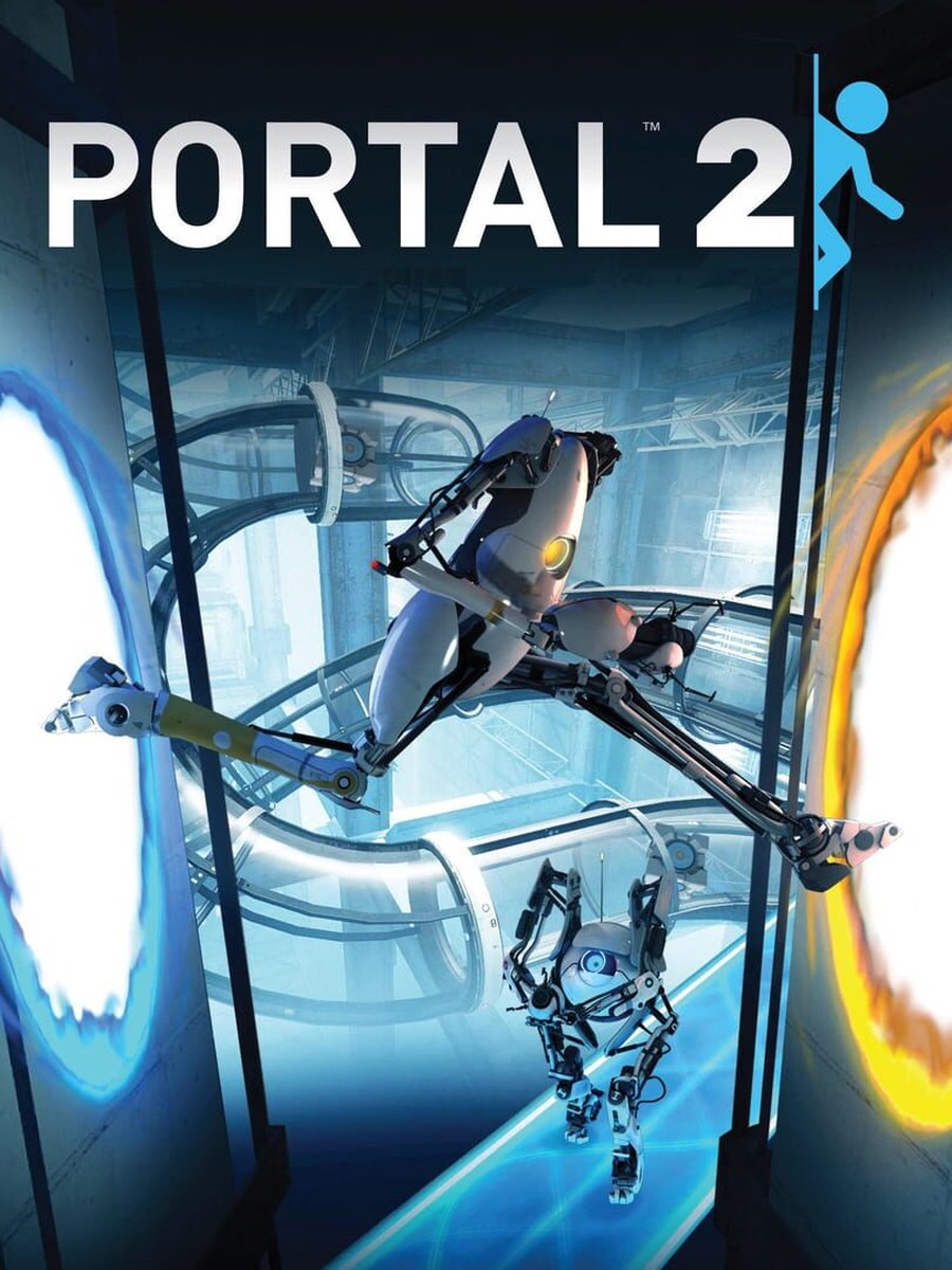 Portal 2 cover art.