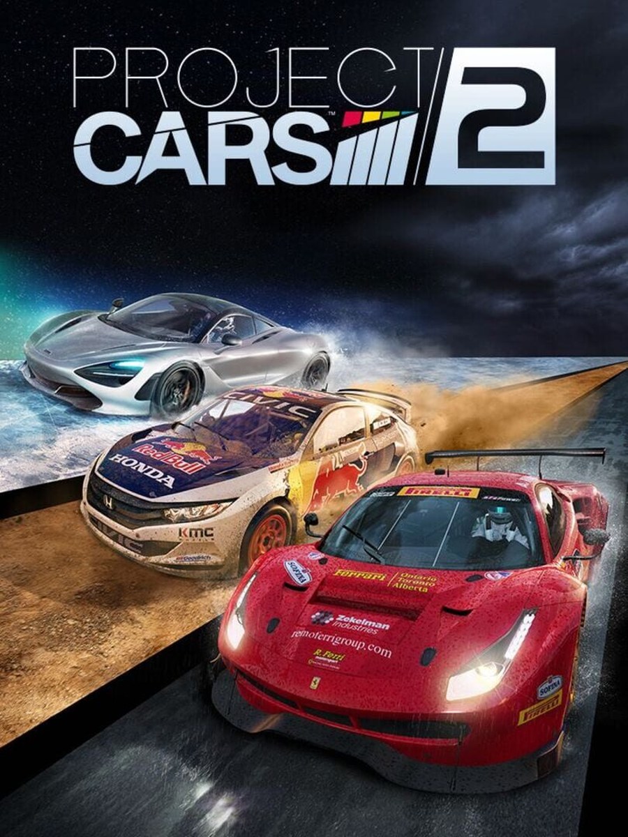 Project Cars 2 cover art.