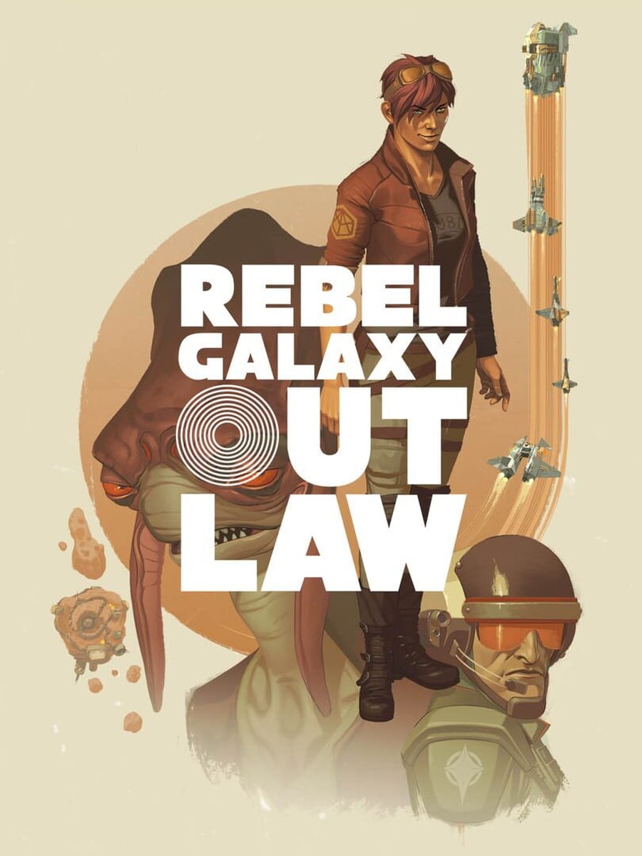 Rebel Galaxy Outlaw cover art.
