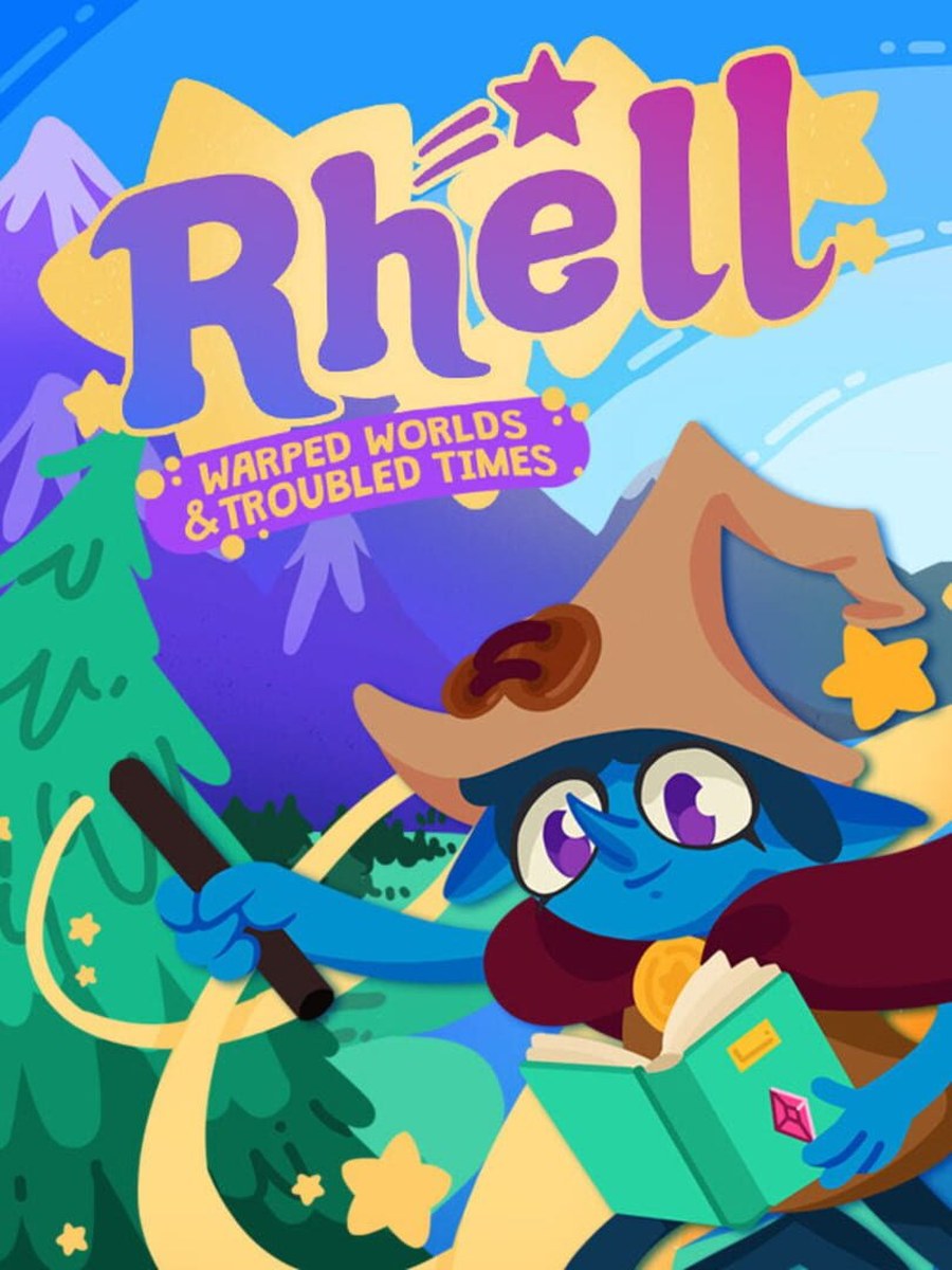 Rhell: Warped Worlds & Troubled Times cover art.