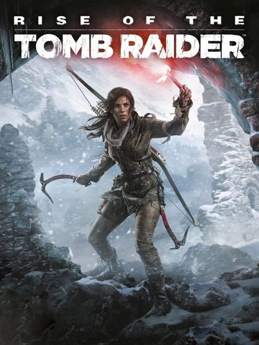 Rise of the Tomb Raider cover art.