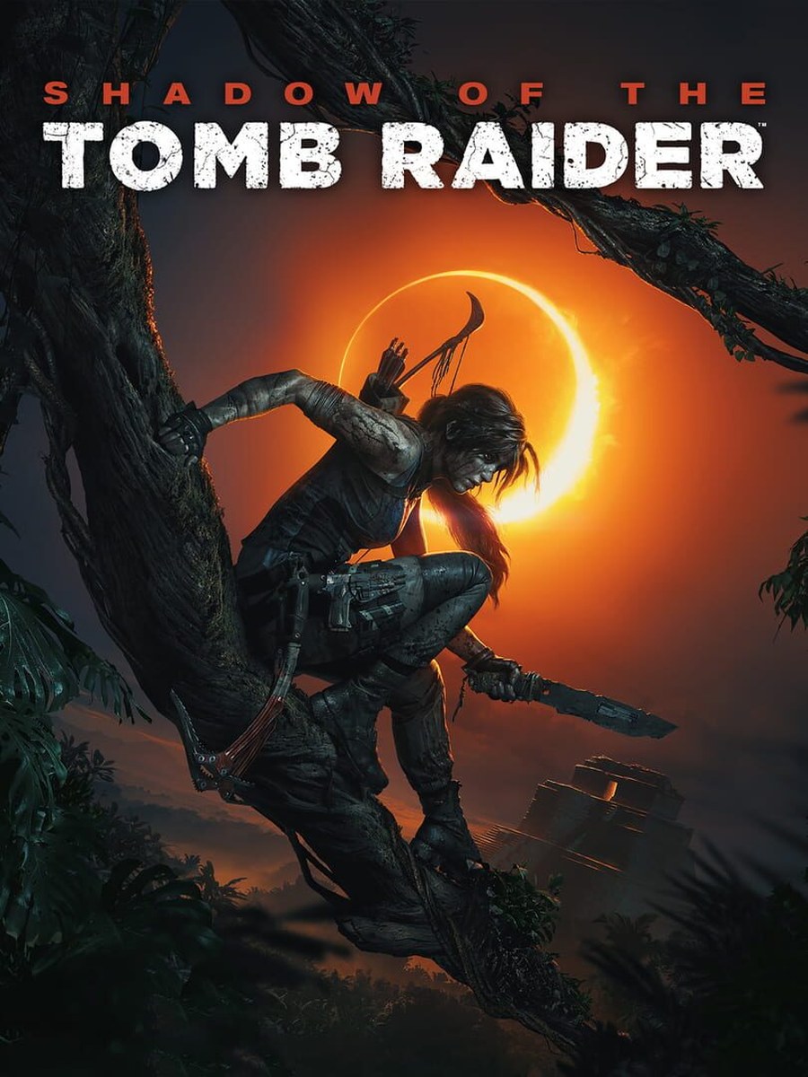 Shadow of the Tomb Raider cover art.