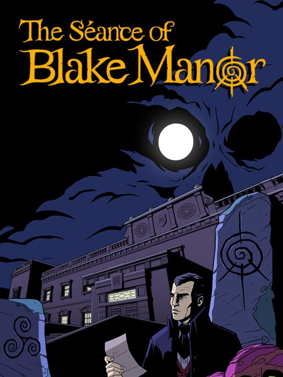 The Séance of Blake Manor cover art.