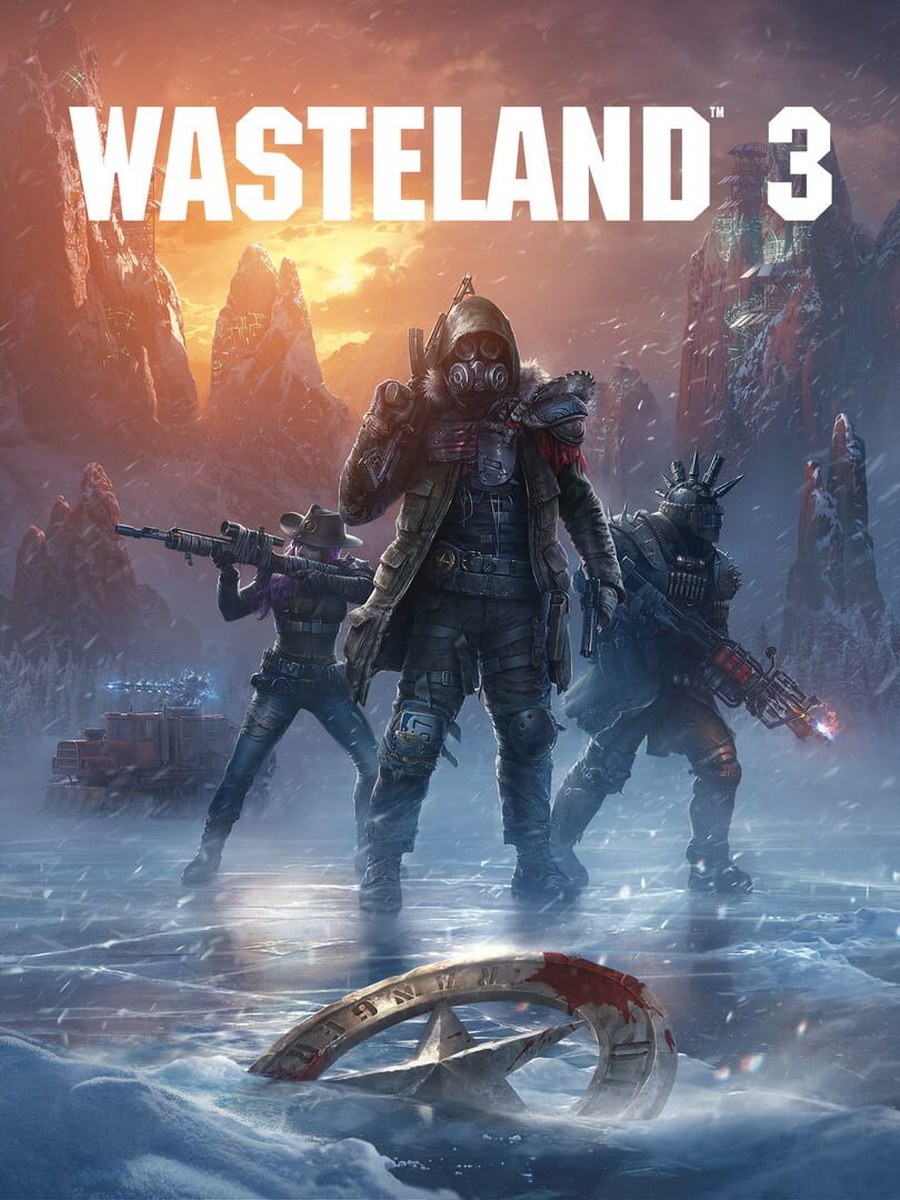 Wasteland 3 cover art.
