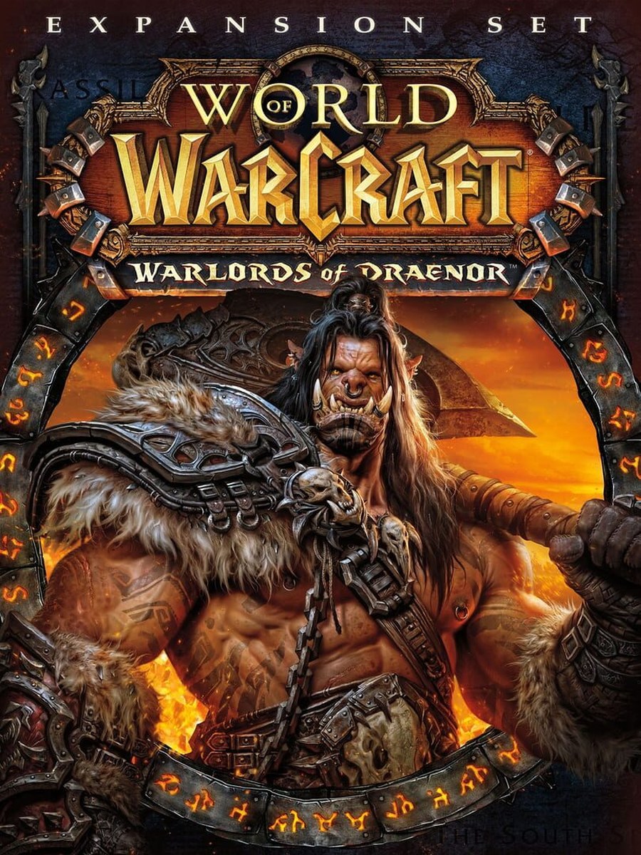 World of Warcraft: Warlords of Draenor cover art.